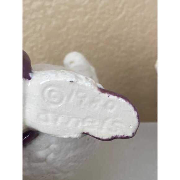 Vintage Arnels 1980 Upside Down Tumbling Snowman Figurines Set of 2 Handstand Sn - Picture 5 of 14